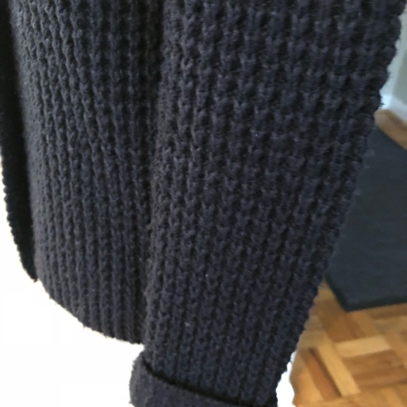 Zara Navy Knit Sweater Size S Wardrobe staple! - Picture 8 of 8